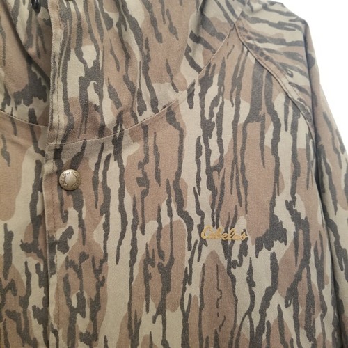 Vtg Cabelas Gore Tex Mossy Oak Bottomland Camo Jacket Pants Set 80s USA Sz XL - Picture 3 of 24