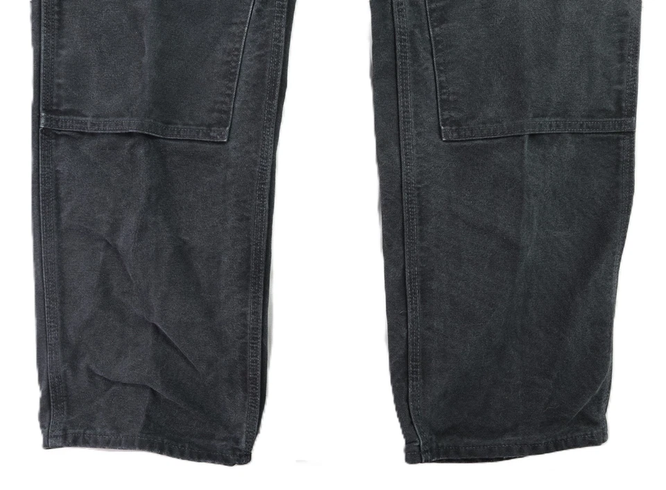 CARHARTT B01 USA Men's 31 x 34 Black Duck Double Knee Work Utility Pants - Image 2 of 4