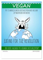 Vegankalender (Tischkalender 2026 Din A5 Hoch), Calvendo Monatskalender Lehmann