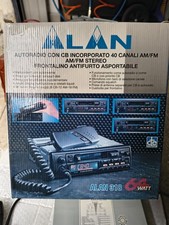 Alan 318 Radio CB combinato lettore cassette autoradio Midland CTE LEGGERE BENE!