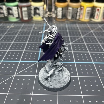 Age of Sigmar Soulblight Gravelords Cado Ezechiar the Hollow King Based & Primed