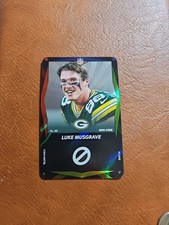 Luke Musgrave No. 125 Uno Elite NFL Core 2024 Wild Card Foil
