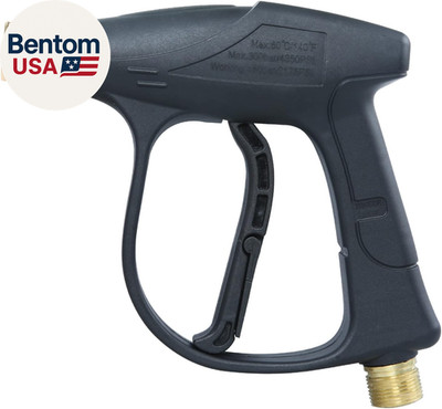 High Pressure Washer Gun 3000 PSI Max, Power Washer Short Gun with 1/4 Inch Quic