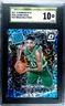 2017 Donruss Optic Jayson Tatum #198 Fast Break Holo Prizm SGC 10
