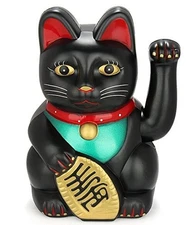 Monkey King Feng Shui Lucky Cats Lucky Beckoning Waving Wealth Cat Maneki Nek...