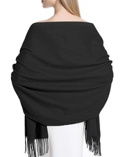 Pashmina Shawls And Wraps for Women for Evening Dress Warm Winter Scarf Weddi...