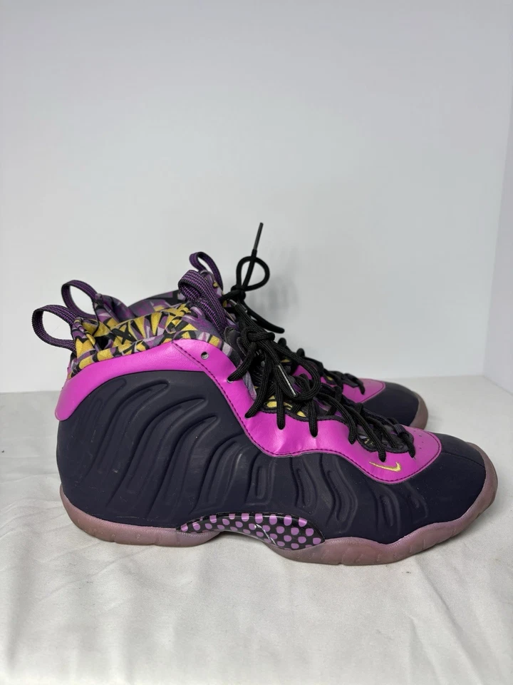 Nike Little Posite One Cave Púrpura Zapatos Juveniles Talla 7Y Baloncesto DC6210-500 Foto 3 de 3