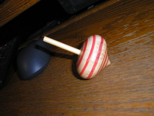 Wooden Spinning Top Jewish Dreidel Free SHIPPING