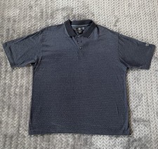 Vintage Nike Golf Polo 2XL Zig Zag Pattern Short Sleeve