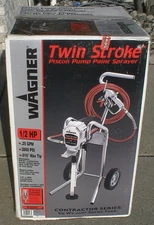 Wagner 1/2 Hp.Twin Stroke Piston Pump Paint Sprayer 9150