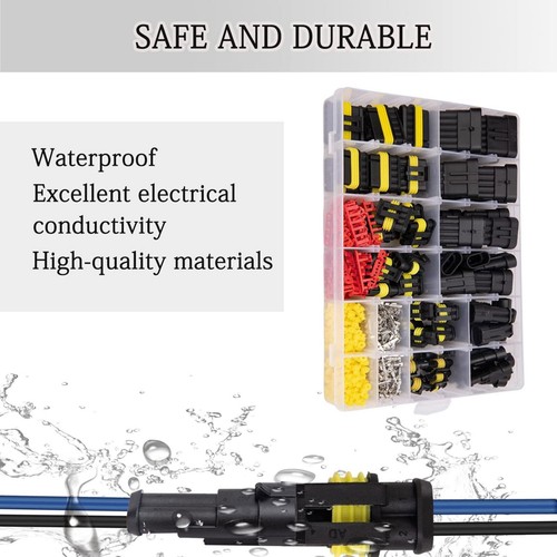 300V Automotive Waterproof, Dustproof Electrical Wire Connectors Plug Assembly - Picture 14 of 21