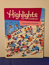 Highlights for Children Magazine January 1990 Fun With A Purpose Issue 463