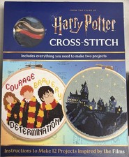 Harry Potter Cross-Stitch by Editors of Thunder Bay Press LIke new Harry Potter Cross-Stitch by Editors of Thunder Bay Press LIke new
