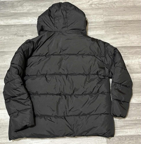 ANA Sherpa Puffer Jacket Womens Coat Black Casual Women’s Size Large NEW NWT! - Picture 2 of 10