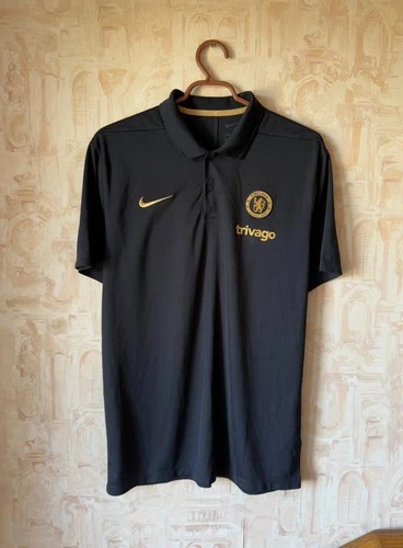 Nike Chelsea Football Shirt Trivago Soccer Mens Jersey Black Rare Size M