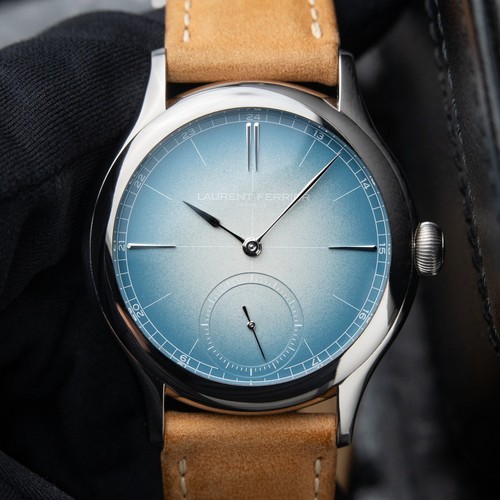 Laurent Ferrier Classic Origin 40mm RARE Limited Ed Blue Gradient Titanium Watch