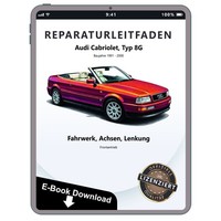Audi Cabriolet 1991-2000 Fahrwerk Achsen Lenkung Reparaturanleitung PDF