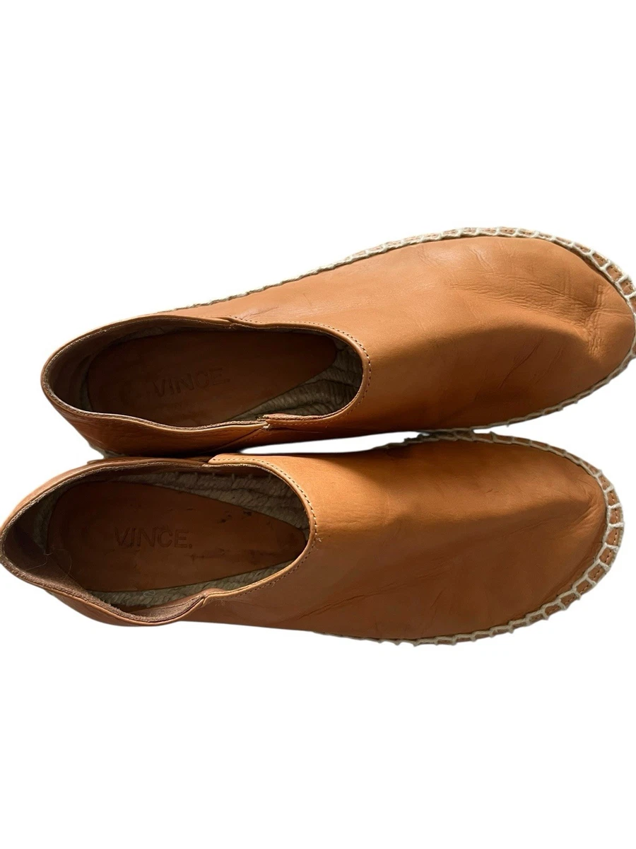 Vince Robin Suede square toe Loafers camel color Amazon.com | Vince Women main image 4
