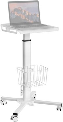 Mobile Lap Cart on Wheels, Load up to 17.6 lbs, Standing Rolling