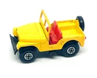Matchbox Lesney Superfast 72 Standard Jeep in dark yellow, black base, nmint!