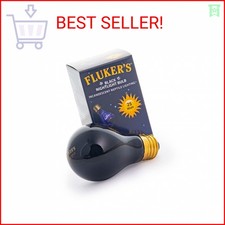 Fluker's Incandescent Black Nightlight Bulbs for Reptiles, 25 Watt