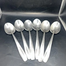 Wallace BRIGHT STAR Teaspoons (6)  Stainless MCM Flatware