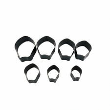 8 Pieces flowerShaped Leather Die Deform-Resistant Fused Steel Craft Die