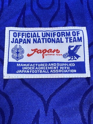 asics 日本代表 サッカーシャツ 11番　98年 Japan National Team Jersey M Size 1998 World Cup Asics