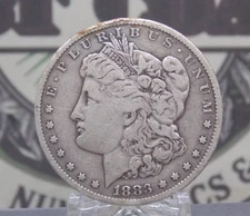1883 "CC" Morgan SILVER Dollar **CARSON CITY** Mint $1 #EC9 ECC&C, Inc.
