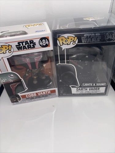 Funko Pop: Star Wars - Darth Vader 343 & Cobb Vanth 484