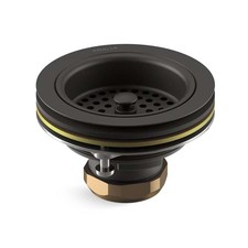 KOHLER Duostrainer Sink Drain and Strainer Basket, Less Tailpiece