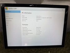 MICROSOFT SURFACE PRO 4 MODEL 1724