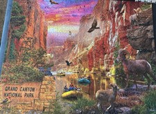 white mountain puzzles 1000 pieces . Grand Canyon National Park.  