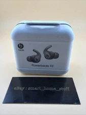 Beats Powerbeats Fit Wireless Earbuds Gravel Gray ME2K4LL/A (4628) New