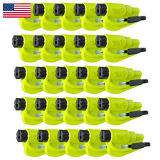 Resqme Pack Of 25 The Original Emergency Keychain Car Escape Tool 2-In-1