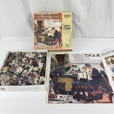 The Saturday Evening Post Norman Rockwell Saying Grace 1000 Piece Jigsaw Puzzle