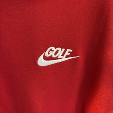 Nike Mens Tour PERFORMANCE Dri-FIT ADV Golf Polo Red Sz XL RARE  