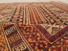 Rare Hand Knotted Vintage Afghan Zakani Balouch Wool Area Rug 4.2 x 2.10 Ft — photo 7