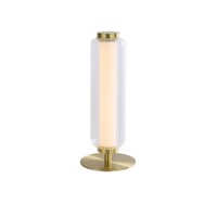 Led Tischleuchte Glas Metall Touch Dimmer 31 Cm 3000 K Schlafzimmer Tischlampe