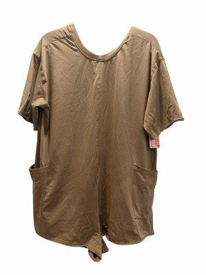 FP Free People Movement Women's Medium Hot Shot Tee Romper Mocha Latte NWT Boho
