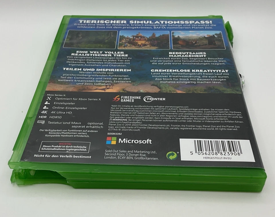 Planet Zoo: Console Edition (Microsoft Xbox Series X / Blu-Ray), photo 3 of 5