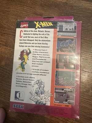 X-Men (Sega Game Gear, 1994) for sale online | eBay