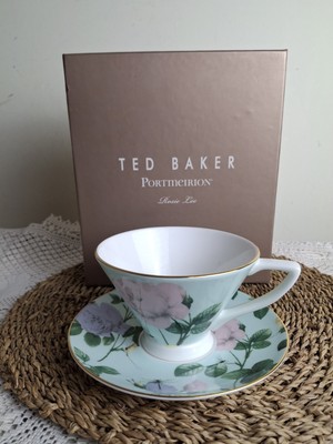 Ted Baker für Portmeirion - Rosie Lee Fine Bone China Teetasse & Untertasse, England