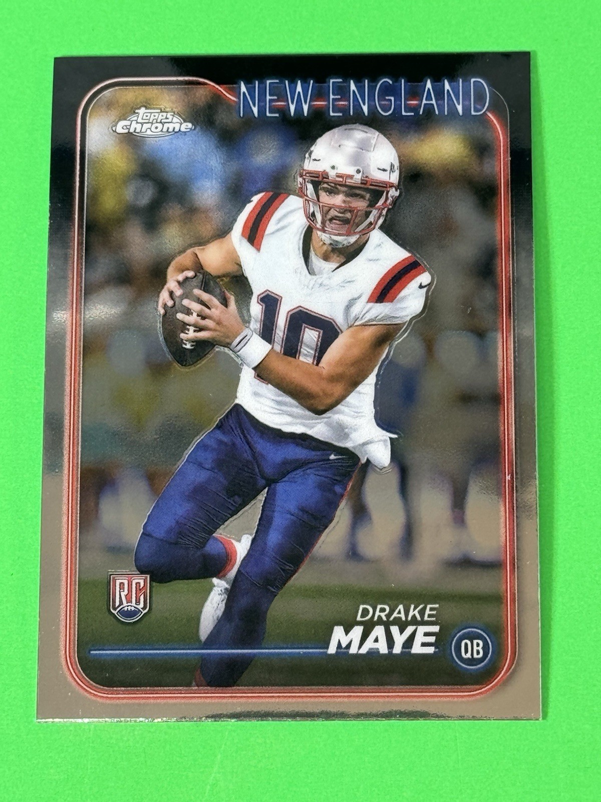 2024 Topps Chrome Drake Maye RC #203 New England Patriots 