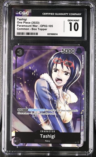 Tashigi (Box Topper) graded CGC 10 for sale on eBay