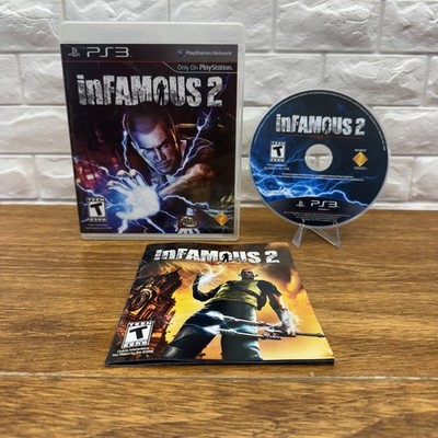 inFamous 2 (Sony PlayStation 3, PS3, 2011) CIB Tested Working Free Shipping