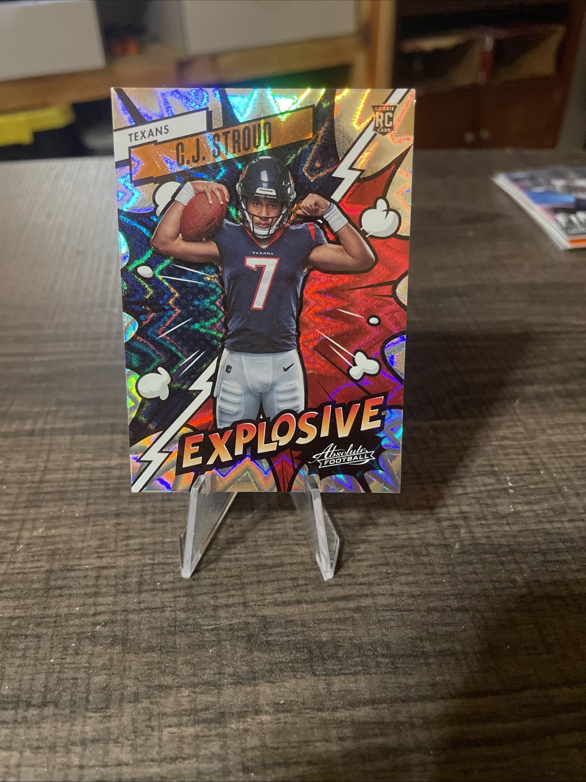 2023 Panini Absolute CJ Stroud EXPLOSIVE 💥 Texans #37 RC Rookie