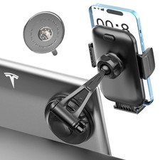 Tesla Phone Holder Strong Backup Sucker Screen Phone Mount for Tesla Model ...
