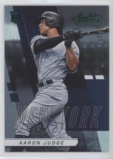 2017 Panini Chronicles Absolute Rookies Spectrum Green 4/25 Aaron Judge #1 uk2