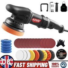 920W Car DA Polisher Dual Action Orbital Buffer Polishing Machine  5" Buffing UK